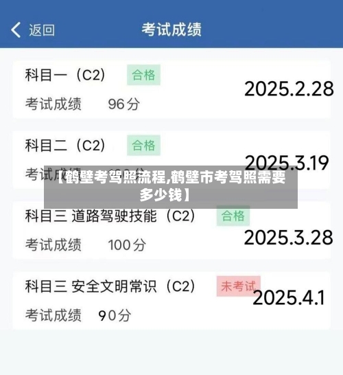 【鹤壁考驾照流程,鹤壁市考驾照需要多少钱】