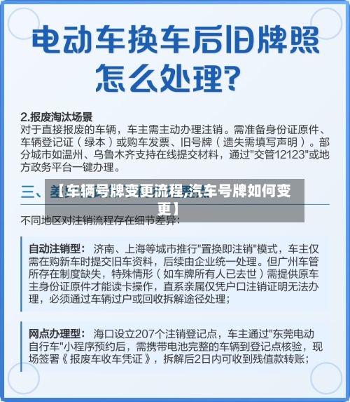 【车辆号牌变更流程,汽车号牌如何变更】-第2张图片