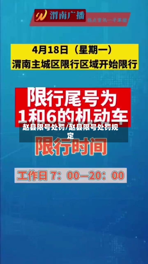 赵县限号处罚/赵县限号处罚规定