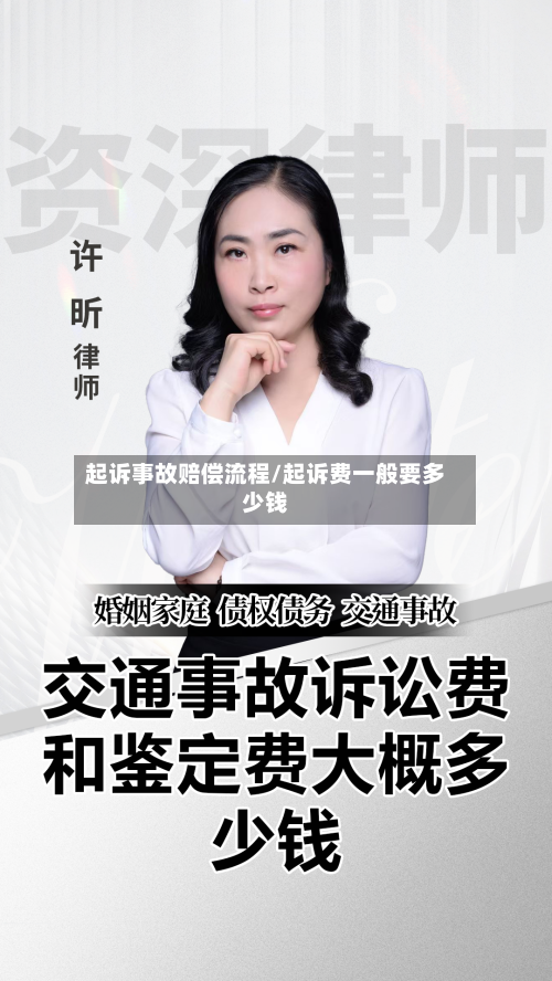 起诉事故赔偿流程/起诉费一般要多少钱-第2张图片