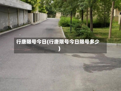 行唐限号今日(行唐限号今日限号多少)-第2张图片