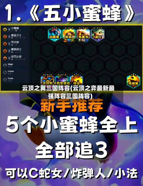 云顶之翼三国阵容(云顶之弈最新最强阵容三国阵容)-第2张图片