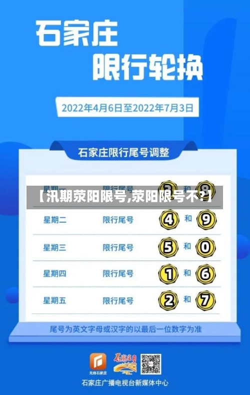 【汛期荥阳限号,荥阳限号不?】-第3张图片