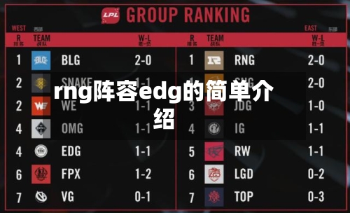 rng阵容edg的简单介绍