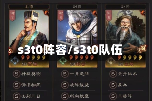 s3t0阵容/s3t0队伍-第2张图片