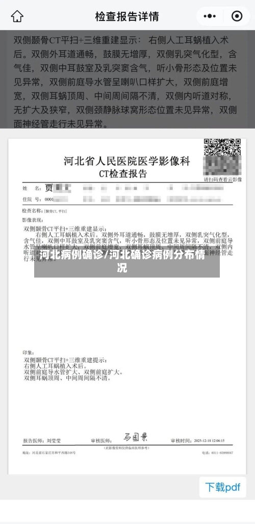 河北病例确诊/河北确诊病例分布情况