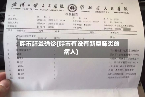 呼市肺炎确诊(呼市有没有新型肺炎的病人)-第2张图片