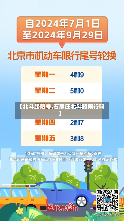 【北斗路限号,石家庄北斗路限行吗】-第3张图片