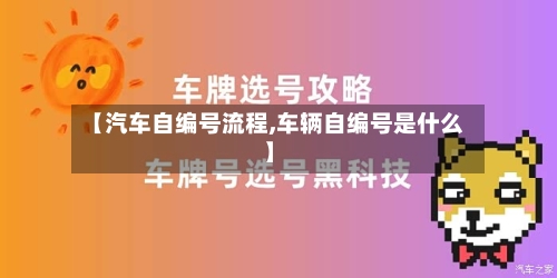 【汽车自编号流程,车辆自编号是什么】
