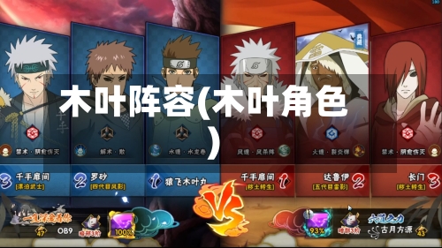 木叶阵容(木叶角色)-第2张图片