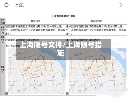 上海限号文件/上海限号措施-第2张图片