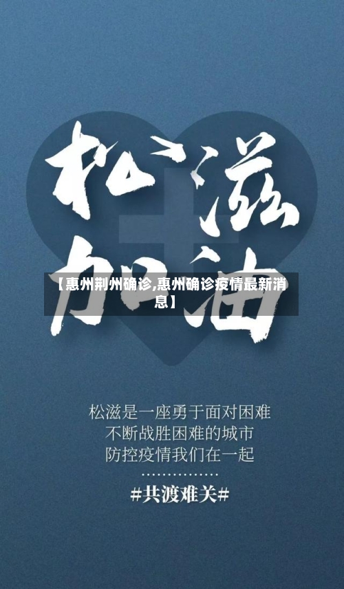 【惠州荆州确诊,惠州确诊疫情最新消息】-第2张图片