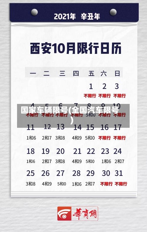 国家车辆限号(全国汽车限号)
