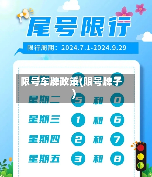 限号车牌政策(限号牌子)-第3张图片