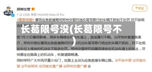 长葛限号没(长葛限号不)-第3张图片