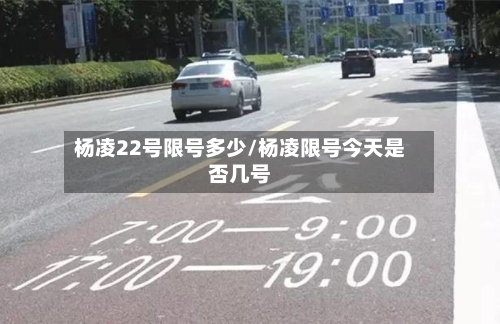 杨凌22号限号多少/杨凌限号今天是否几号-第2张图片