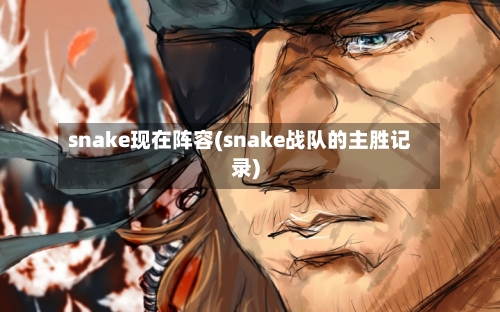 snake现在阵容(snake战队的主胜记录)-第2张图片