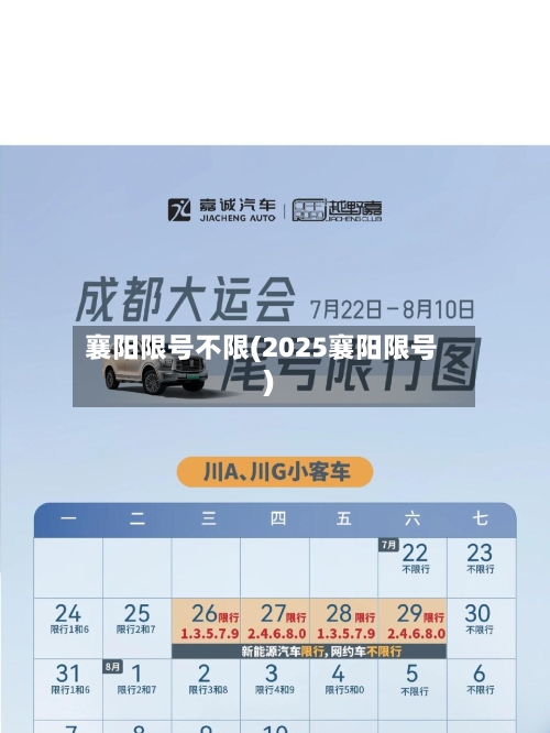 襄阳限号不限(2025襄阳限号)-第2张图片