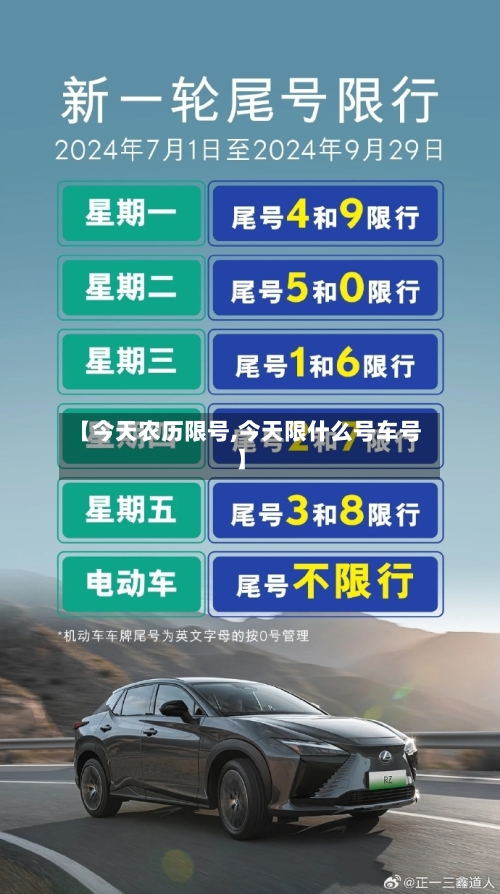 【今天农历限号,今天限什么号车号】