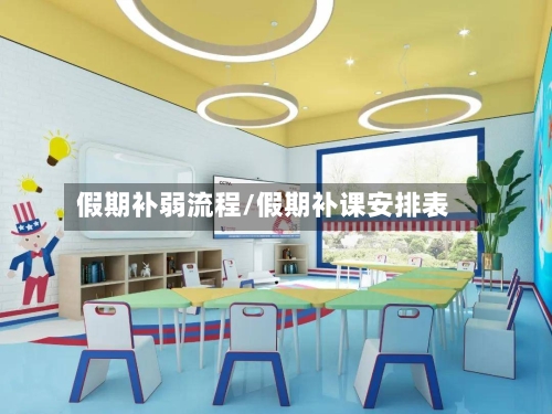 假期补弱流程/假期补课安排表-第2张图片