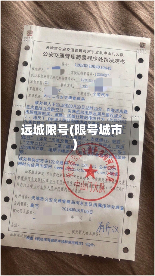远城限号(限号城市)