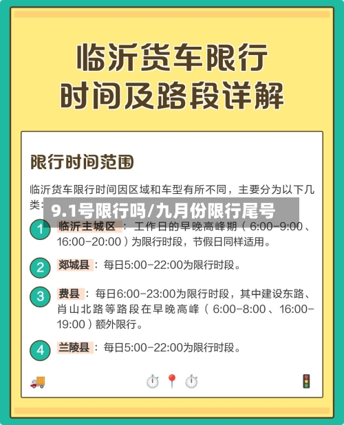 9.1号限行吗/九月份限行尾号-第2张图片