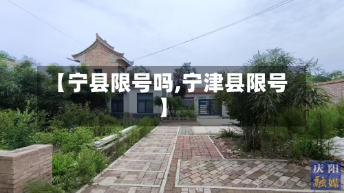 【宁县限号吗,宁津县限号】-第2张图片