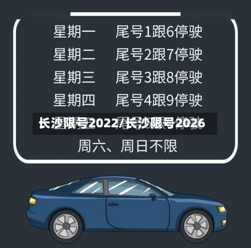 长沙限号2022/长沙限号2026