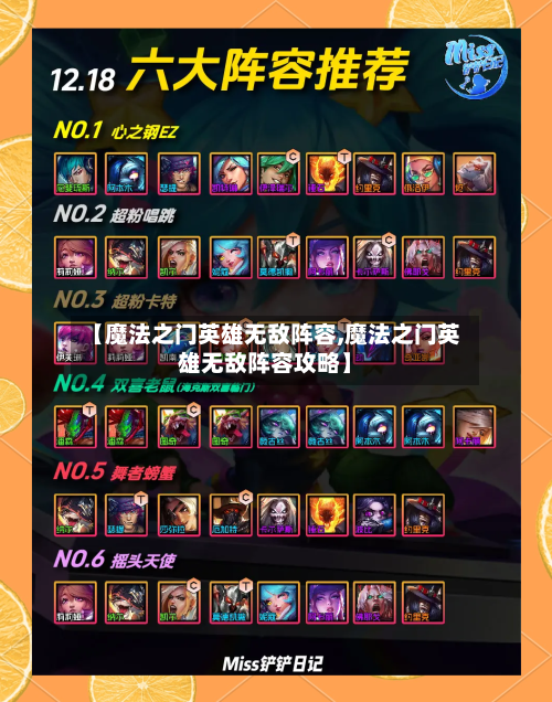 【魔法之门英雄无敌阵容,魔法之门英雄无敌阵容攻略】-第2张图片